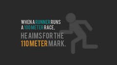 Text running Typography Quotes