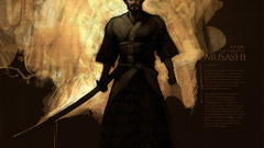 Text samurai Warriors Swords