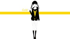 Text Shoes white background Shorts smiling anime girls short 