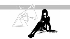 Text Shoes white background sitting jackets skirts long hair 