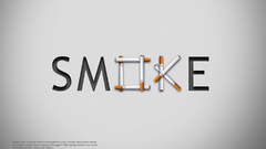 Text smoke Typography facts
