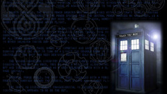 Text tardis Doctor Who