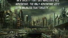 Text Typography anarchy