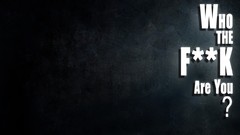 Text Typography black background Fuck Quotes