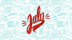 Text Typography july