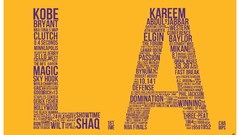 Text Typography Los Angeles nba los angeles lakers
