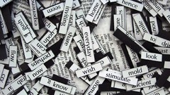 Text Typography monochrome