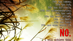 Text Typography motivational posters