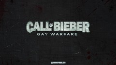 Text Typography parody justin bieber call of duty