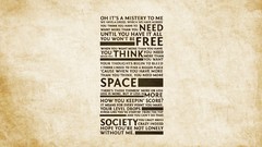 Text Typography pearl jam minimalistic