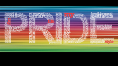 Text Typography Pride Gay