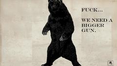 Text Typography rockstar games