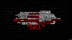 Text Typography Rorschach Watchmen brick wall Quotes