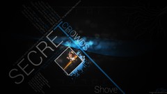 Text Typography secret ava