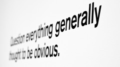 Text Typography white background questions grayscale Question 