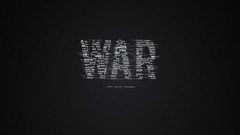Text War black background Quotes