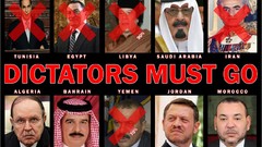 Text War Egypt American iran algeria Bahrain political dictators