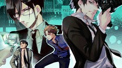 Text weapons Guns Anime glasses tie suit coat shirts belts 