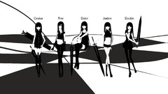 Text weapons Shoes glasses dress white background navel Shorts 