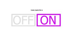 Text white background