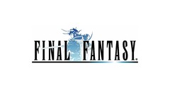 Text white background Final Fantasy logos video games