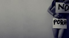 Text woman brunettes models