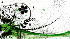 Textures abstract white background digital art