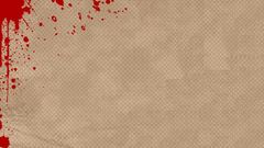 Textures blood left corner