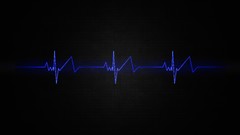 Textures blue dark simple patterns light minimalistic heart beat