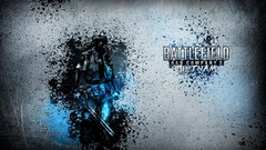 Textures blue grunge video games battlefield bad company 2 Viet 