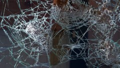 Textures broken glass