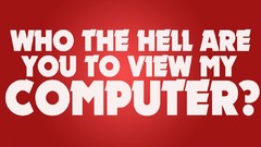 Textures Computers Typography red background