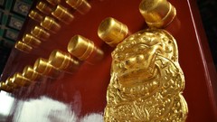 Textures gold China Asia architecture historic