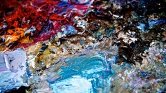 Textures paint abstract