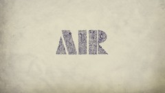 Textures text air Typography