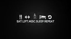 Textures text sleeping Typography Lifted eat weightlifting 