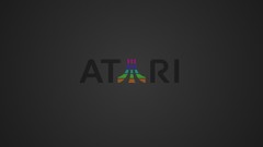 Textures Typography logos minimalistic video games atari Quotes