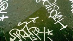 Textures wall text graffiti street art