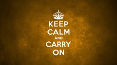 Textures yellow Keep Calm and