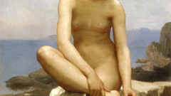 The bather organizes nothing