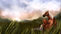 The best widescreen legend zelda Epona malon