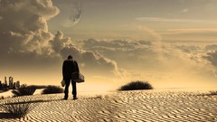 The Dark Knight cities the joker skies Photo manipulation 