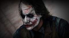 The Dark Knight Heath Ledger the joker artwork