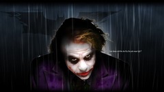 The Dark Knight the joker