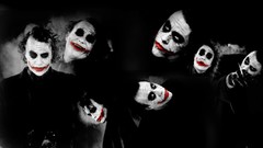 The Dark Knight the joker selective coloring