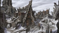The elder scrolls v skyrim artwork fantasy art