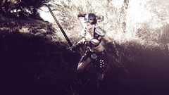 The elder scrolls v skyrim blondes cosplay