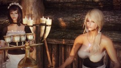 The elder scrolls v skyrim cleavage 3D girls
