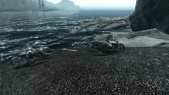 The elder scrolls v skyrim Crab Battle