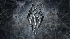 The elder scrolls v skyrim the elder scrolls logos video games